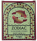 Zodiac Incense Cones Pisces Patchouli