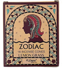 Zodiac Incense Cones Virgo Lemongrass